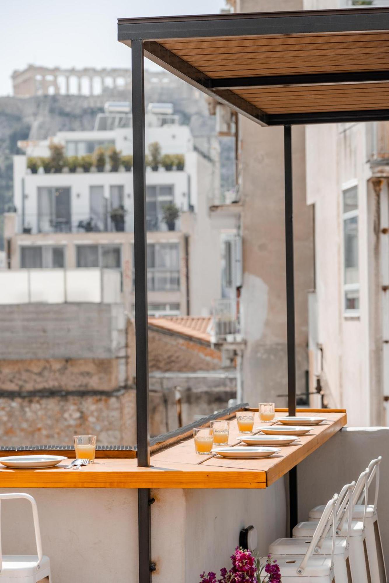Acropolis Rooftop Monastiraki Centrral Gem Athén Kültér fotó